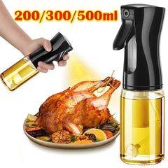 Botella Pulverizadora de Aceite 200/300/500ml | Ideal para Freidora de Aire, Cocina Saludable y Precisa