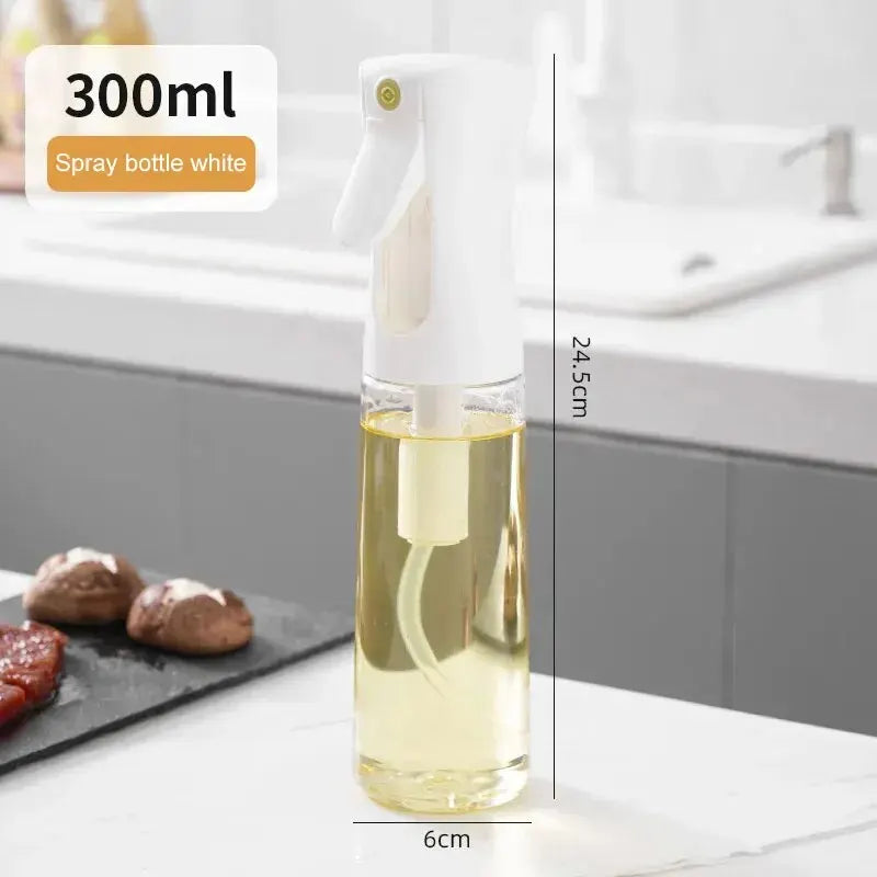 Botella Pulverizadora de Aceite 200/300/500ml | Ideal para Freidora de Aire, Cocina Saludable y Precisa