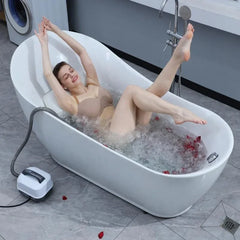 🛁✨ Alfombra Eléctrica de Masaje con Burbujas – Spa de Hidromasaje para Bañera | Impermeable, Antideslizante y con Función de Calor