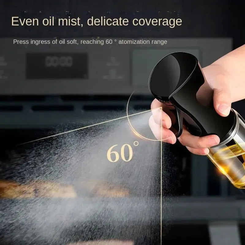 Botella Pulverizadora de Aceite 200/300/500ml | Ideal para Freidora de Aire, Cocina Saludable y Precisa