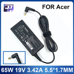 Cargador Portátil 65W 19V 3.42A para Acer Aspire | Alta Eficiencia y Certificación CE